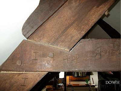 1193 Ty Fry - Joint with carpenter marks
